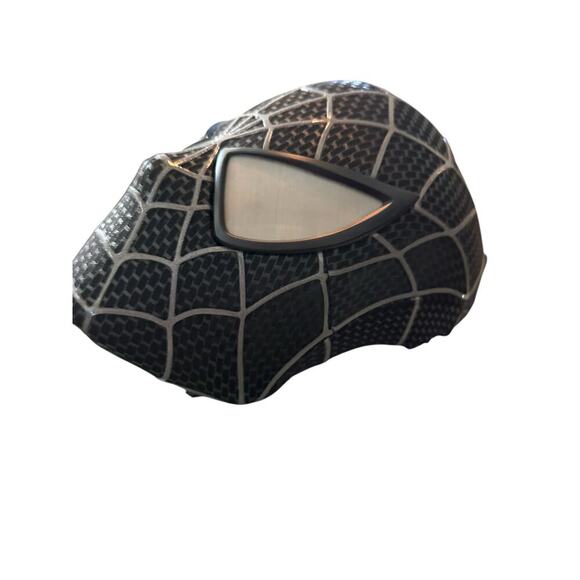 Venom Spiderman Black Helmet Cosplay Spider-man Mask Costume - Picture 9 of 13